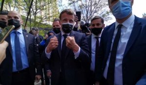 La sécurité au quotidien : Emmanuel Macron en visite à Montpellier