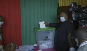 Congo-Brazzaville : vote du président Denis Sassou Nguesso pour l'élection présidentielle