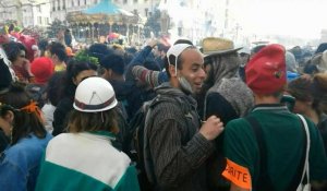 Marseille: 6.500 personnes font fi des mesures anti-covid pour un carnaval
