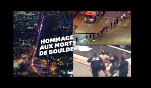 Fusillade de Boulder: l'hommage de centaines de policiers à leur confrère tué