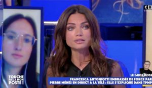 TPMP : Francesca Antoniotti embrassée de force par Pierre Ménès, elle revient sur la polémique (vidéo) 