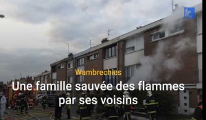 Elan de solidarité à Wambrechies pour sauver les victimes d'un incendie