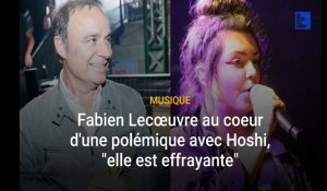 Le Nordiste Fabien Lecœuvre au coeur d'une polémique avec la chanteuse Hoshi, "elle est effrayante"