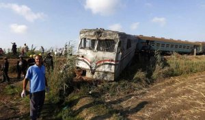En Égypte, une collision meurtrière entre deux trains