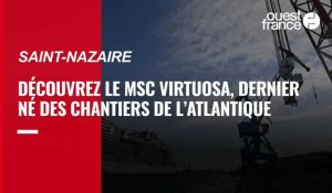 VIDEO. À Saint-Nazaire, embarquez pour une visite à bord du paquebot MSC Virtuosa