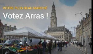 Arras: le marché des places en lice pour Votre plus beau marché