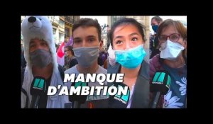 Que manque-t-il pour faire une "vrai loi climat"? Ces manifestants répondent