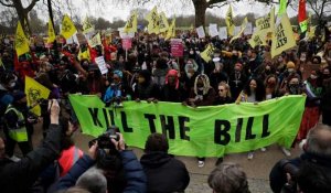 En Angleterre et au Pays de Galles, manifestations contre une loi jugée liberticide