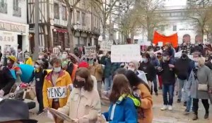 Troyes : Manifestation pour demander la réouverture des lieux culturels