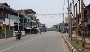 Birmanie: rues vides, magasins fermés pendant la "grève silencieuse"