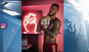 M Pokora papa, il partage une tendre photo avec son fils