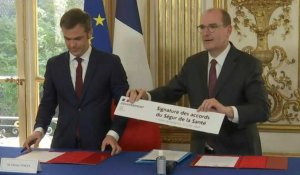 Santé: les "accords de Ségur" officiellement signés à Matignon