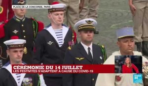 Cérémonie du 14 juillet : un tableau interarmées en hommage au général de Gaulle