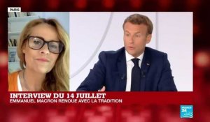 Interview du 14 juillet "Nouse serons prêts pour une 2ème vague" (E.Macron)