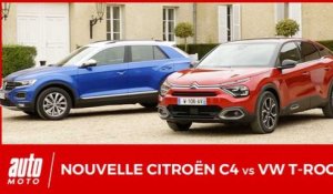 Nouvelle Citroën C4 vs Volkswagen T-Roc : 1er match