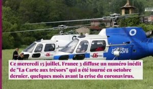 La carte aux trésors - Cyril Féraud : pourquoi la production continue d'utiliser des hélicoptères