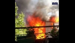 Un violent incendie détruit le McDonald's de Villeneuve-Loubet