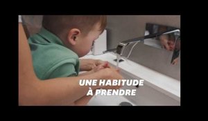 Votre enfant ne veut toujours pas se laver les mains? Ces détails qui changent tout