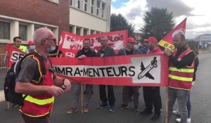 Marche pour la défense de l'aéronautique à Méaulte