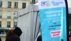 A Paris, des tests Covid gratuits et sans rendez-vous devant les mairies