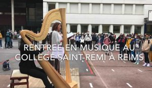 Rentrée en musique dans un collège de Reims