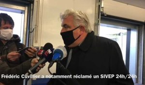 Brexit : le ministre Olivier Dussopt en visite à Boulogne-sur-Mer