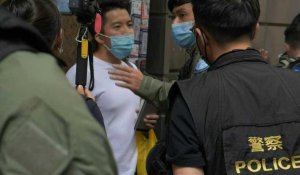 Fête nationale chinoise à Hong Kong: des dizaines de personnes interpellées