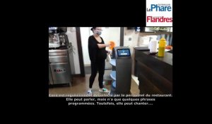 Coudekerque-Branche : « Coco », le robot qui sert les clients au restaurant