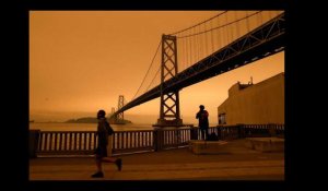 San Francisco : l'incroyable ciel orange apocalyptique dû aux incendies en Californie