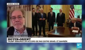 Moyen-Orient : Trump annonce un accord de paix entre Israël et Bahreïn