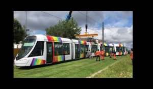 Déraillement du tramway à Angers