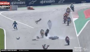 Le Grand Prix d’Autriche en Moto 2 marqué par une terrible chute (vidéo)
