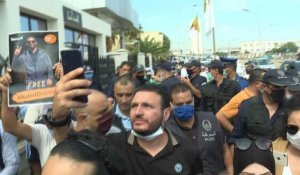Deux ans de prison en appel: des Algériens manifestent après le jugement contre le journaliste Khaled Drareni