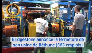 Bridgestone annonce la fermeture de son usine de Béthune (863 emplois)