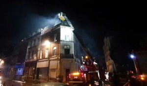 A Lille, un feu ravage des habitations rue de Wazemmes