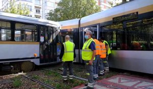 Bruxelles: un accident entre deux trams 