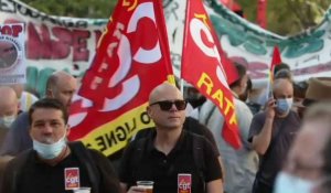 France : des milliers de manifestants dénoncent les suppressions d'emplois liées au Covid-19