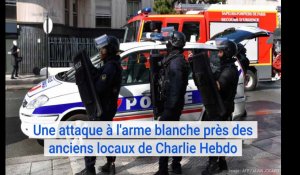 Une attaque à l'arme blanche près des anciens locaux de Charlie Hebdo