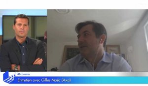 Gilles Moëc (Axa) : "On parle actuellement d'une croissance plus faible !"
