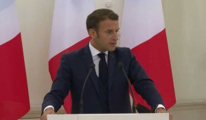 Macron annonce qu'il rencontrera l'opposante bélarusse Tikhanovskaïa