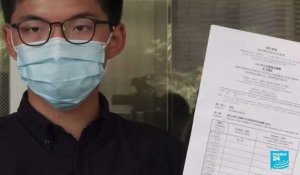 Hong-Kong : Le militant Joshua Wong candidat aux législatives
