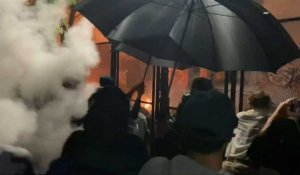 Portland: la police tire du gaz lacrymogène sur les manifestants