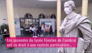 Cambrai : le flashmob des secondes du lycée Fénelon pour la rentrée
