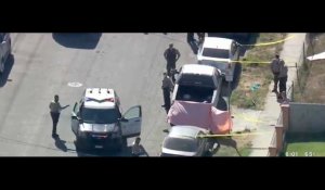 Etats-Unis : un jeune Afro-américain abattu par la police à Los Angeles (vidéo)