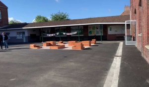 L'école ferdinand-Buisson à Saint-Omer a une nouvelle cour