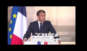 Macron s'oppose aux déboulonnages de statue