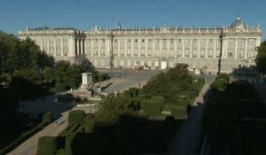 Espagne: atmosphère devant le Palais royal alors que l'ancien roi Juan Carlos part en exil