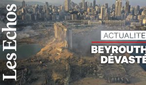 Après une double explosion, le port de Beyrouth dévasté