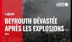 Liban : plus de 100 morts dans les explosions dans le port de Beyrouth