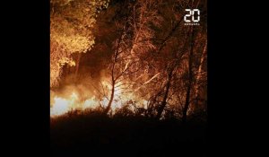 Martigues: Un violent incendie ravage plus de 1.000 hectares de végétation